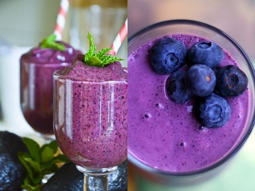 Sinh tố việt quất - thức uống tốt cho sức khỏe