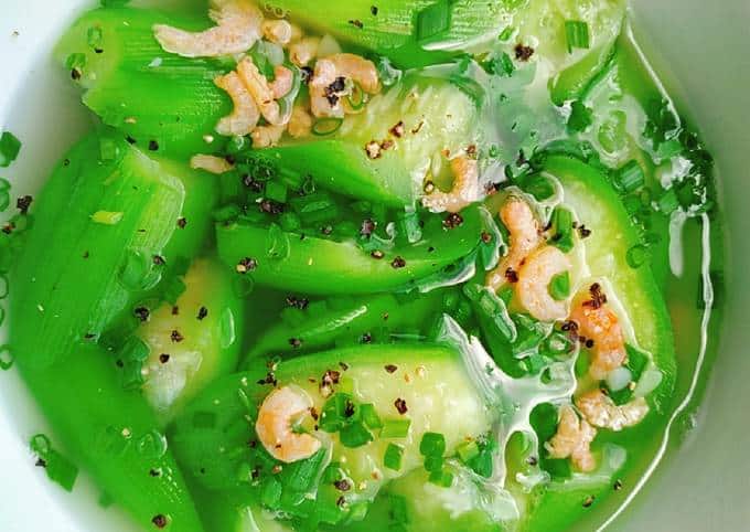 Canh mướp hương