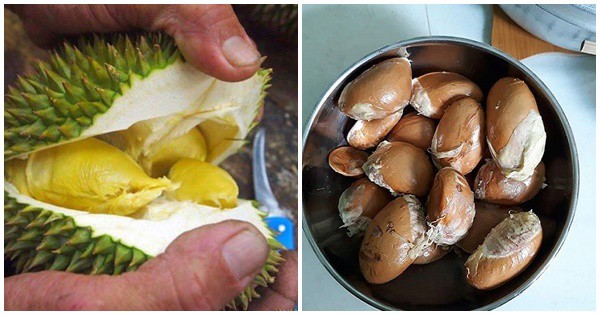 Hạt sầu riêng ăn được không?