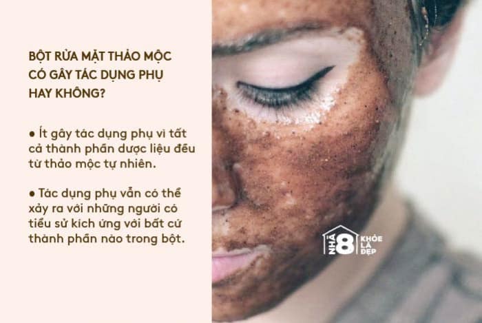 Bột thảo dược rửa mặt