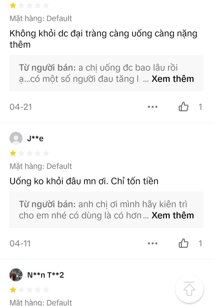 Một số đánh giá của người dùng về loại hạt này