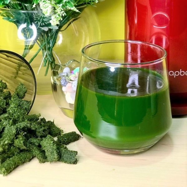 Nước ép cỏ hôi tươi